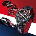 Casio Casio Edifice  HRC x Honda Racing ECB-2000HR-1A кварцевые мужские часы часы крупный план черный циферблата