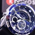 Casio Casio Edifice ERA-600L-2A, edifice япония мужские часы на браслете кожаный боковой вид