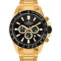 Jacques Lemans Jacques Lemans Sport 1-2140i  1-2140i кварцевые мужские часы черный циферблат, браслет нержавеющая сталь с pvd-покрытием — вид спереди