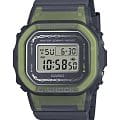 Casio Casio G-Shock GMD-S5610RS-8  GMD-S5610RS-8 электронные женские часы черный циферблат, браслет полимер — вид спереди