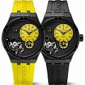 Maurice Lacroix Maurice Lacroix Aikon Master Grand Date AI6118-DLB0J-730-I aikon швейцарские мужские часы на браслете каучук боковой вид