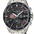 Casio Casio Edifice EFR-556DB-1A EFR-556 EFR-556DB-1A кварцевые мужские часы  циферблат, браслет нержавеющая сталь — вид спереди