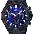 Casio Casio Edifice EFR-563TR-2A EFR EFR-563TR-2AER кварцевые мужские часы синий циферблат, браслет сталь c pvd покрытием — вид спереди