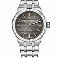 Maurice Lacroix Maurice Lacroix Aikon Automatic AI6007-SS002-331-1  AI6007-SS002-331-1 механические мужские часы  антрацитовый циферблат, браслет нержавеющая сталь — вид спереди