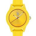 U.S. Polo Assn. U.S. Polo Assn. Yard USPA2007-10  USPA2007-10 кварцевые женские часы желтый циферблат, браслет силикон — вид спереди