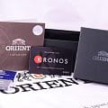 Orient Orient QCBH002T (FQCBH002T) classic automatic японские женские часы на браслете кожа + текстиль боковой вид