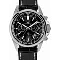 Jacques Lemans Jacques Lemans  Sport 1-2117A  1-2117A кварцевые мужские часы черный циферблат, браслет кожаный — вид спереди
