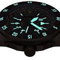 Aviator Aviator Airacobra GMT V.1.37.8.306.4 мужские часы коричневый циферблат на запястье