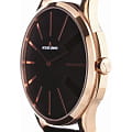 Jacques Lemans Jacques Lemans  1-1813E,  австрия мужские часы на браслете кожаный боковой вид
