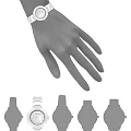 Оригинальные часы Anne Klein Anne Klein 4037MPWT кварцевые калибр механизма  общий вид