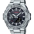 Casio Casio G-Shock GST-B500D-1AER GST G-Steel GST-B500D-1AER электронные мужские часы  серый циферблат, браслет нержавеющая сталь — вид спереди