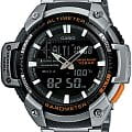 Casio Casio Collection SGW-450HD-1B  SGW-450HD-1B кварцевые мужские часы черный циферблат, браслет нержавеющая сталь — вид спереди