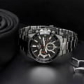 Casio Casio Edifice EFV-570D-1AVUEF кварцевые мужские часы часы крупный план черный циферблата