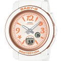 Casio Casio Baby-G BGA-290US-4ADR (BGA-290US-4A)  BGA-290US-4A кварцевые женские часы  оранжевый циферблат, браслет пластик — вид спереди