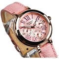 Casio Casio Sheen SHE-3034GL-4A sheen японские женские часы на браслете кожа + текстиль боковой вид