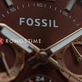 Fossil Fossil Georgia ES4110,  сша женские часы на браслете нержавеющая сталь с pvd-покрытием боковой вид