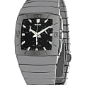 Rado Rado Sintra R13434172  R13434172 кварцевые женские часы черный циферблат, браслет ceramos™ — вид спереди