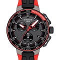 Tissot Tissot T-Race Cycling Vuelta Edition T111.417.37.441.01 T Race Cycling T1114173744101 кварцевые мужские часы  черный циферблат, браслет силикон — вид спереди