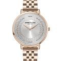 Kenneth Cole Kenneth Cole Modern Classic KCWLG0048101  KCWLG0048101 кварцевые женские часы серебристый циферблат, браслет нержавеющая сталь с ip-покрытием — вид спереди