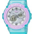 Casio Casio Baby-G BGA-270-2A  BGA-270-2A кварцевые женские часы  серый циферблат, браслет пластик — вид спереди