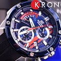 Casio Casio Edifice EFR-559TRP-2A автокварц (кинетик) мужские часы часы крупный план синий циферблата