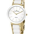 Jacques Lemans Jacques Lemans High Tech Ceramic 42-7F  42-7F кварцевые женские часы белый циферблат, браслет керамика — вид спереди