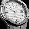 Maurice Lacroix Maurice Lacroix Aikon Automatic AI6008-SS001-130-1 механические мужские часы часы крупный план серебристый циферблата