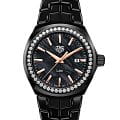 TAG Heuer TAG Heuer Link WBC1390.BH0744  WBC1390.BH0744 кварцевые женские часы перламутровый циферблат, браслет керамика — вид спереди