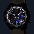 Casio Casio Edifice Windflow ECB-2200HTR-1A ECB — детали корпуса и нержавеющая сталь с ip-покрытием