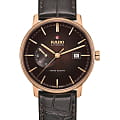 Rado Rado Coupole Classic Automatic Power Reserve R22879325 Classic R22879325 механические мужские часы коричневый циферблат, браслет кожаный — вид спереди