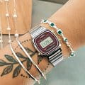 Casio Casio Vintage LA670WA-4DF , наручные женские часы фото под углом