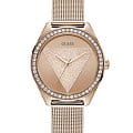 Guess GUESS Trend W1142L4  W1142L4 кварцевые женские часы розовый циферблат, браслет нержавеющая сталь — вид спереди