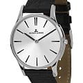 Jacques Lemans Jacques Lemans 1-1938B  1-1938B кварцевые женские часы белый циферблат, браслет кожаный — вид спереди