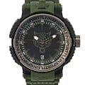 Plein Sport Plein Sport Tiger Power PSEDA0524  PSEDA0524 кварцевые мужские часы  черный циферблат, браслет силикон — вид спереди