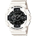 Casio Casio G-Shock GA-110GW-7A GA-110 GA-110GW-7A электронные мужские часы черный циферблат, браслет  — вид спереди