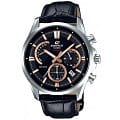 Casio Casio Edifice EFB-550L-1A  EFB-550L-1A кварцевые мужские часы черный циферблат, браслет  — вид спереди