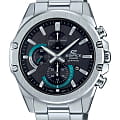 Casio Casio Edifice EFR-S567D-1AVUDF (EFR-S567D-1A) EFR EFR-S567D-1A кварцевые мужские часы черный циферблат, браслет нержавеющая сталь — вид спереди