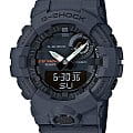 Casio Casio G-Shock GBA-800-8A G-SQUAD GBA-800-8A электронные мужские часы черный циферблат, браслет пластик — вид спереди