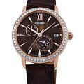 Orient Orient Fashionable Automatic RA-AK0005Y  RA-AK0005Y механические женские часы  коричневый циферблат, браслет кожаный — вид спереди