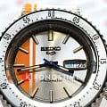 Seiko Seiko 5 Sports SRPK73 5 sports японские мужские часы на браслете тканевый боковой вид