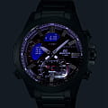 Casio Casio Edifice ECB-30D-1ADF (ECB-30D-1A), edifice япония мужские часы на браслете нержавеющая сталь боковой вид