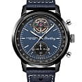 Breitling Breitling Top Time B21 Shelby Cobra SB21251A1C1X1  SB21251A1C1X1 механические мужские часы  синий циферблат, браслет кожаный — вид спереди