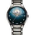 Rado Rado True Secret Diamonds R27108732 Automatic R27108732 механические мужские часы синий циферблат, браслет высокотехнологичная плазменная керамика — вид спереди