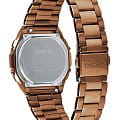 Casio Casio Collection A1000RG-5EF illuminator японские мужские часы на браслете сталь с ip покрытием боковой вид