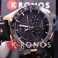 Tissot Tissot PRS 516 Chronograph T100.417.36.051.00 мужские часы черный циферблат на запястье