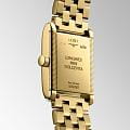Longines Longines Mini DolceVita L5.200.7.71.6, dolcevita швейцария женские часы на браслете 18-каратное желтое золото боковой вид