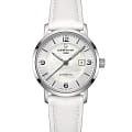 Certina Certina DS Caimano Lady C035.007.17.117.00 DS Caimano C0350071711700 механические женские часы перламутровый циферблат, браслет кожаный — вид спереди