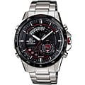 Casio Casio Edifice ERA-200DB-1A ERA ERA-200DB-1A автокварц (кинетик) мужские часы черный циферблат, браслет 18-каратное желтое золото — вид спереди