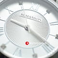 Romanson Romanson RM7A16QLW(WH),  южная корея женские часы на браслете нержавеющая сталь боковой вид
