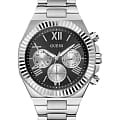 Guess Guess Sport Equity GW0703G1  GW0703G1 кварцевые мужские часы черный циферблат, браслет нержавеющая сталь — вид спереди